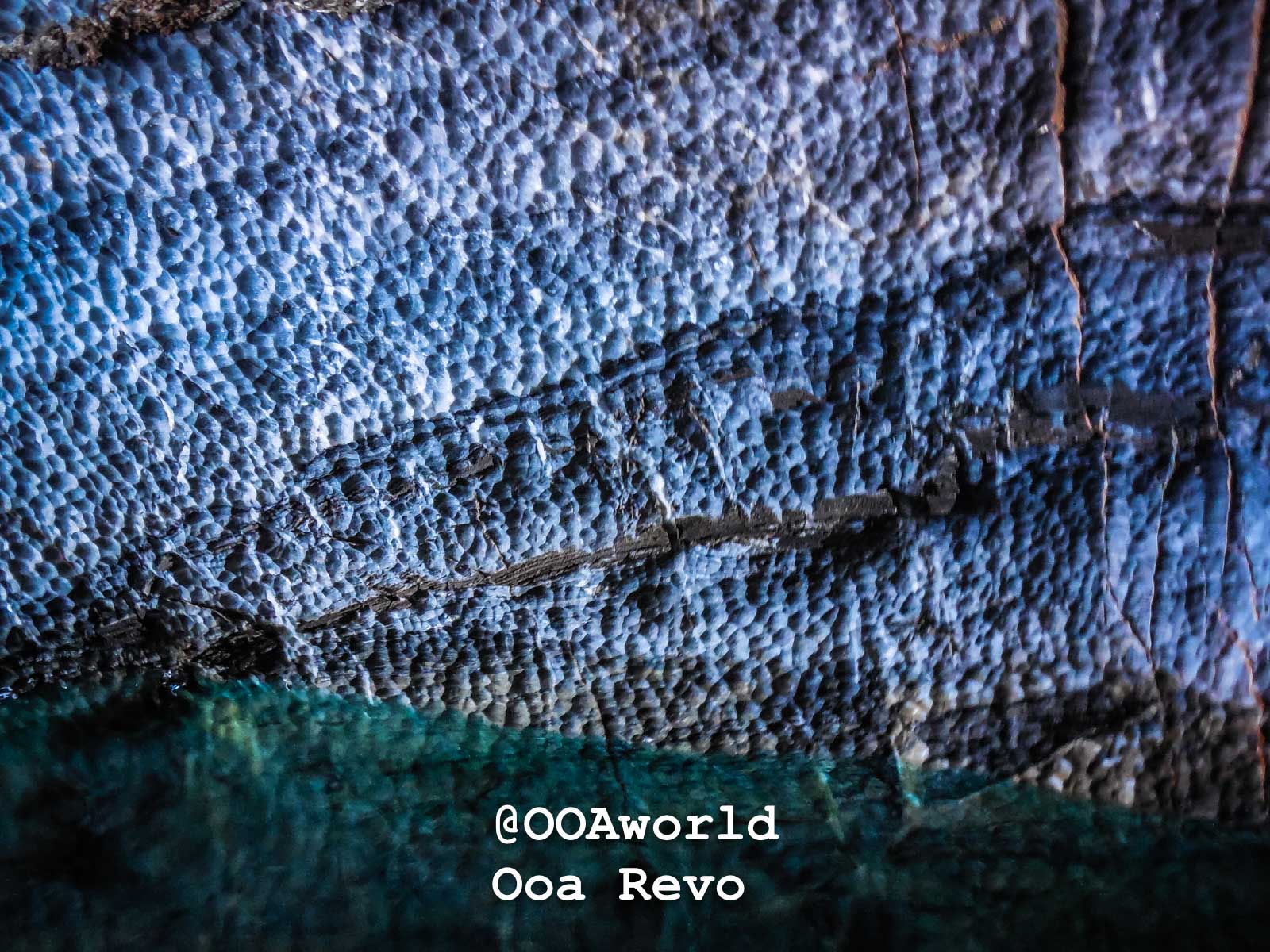 Puerto Rio Tranquilo Textures 1 Puerto Rio Tranquilo OOAworld textured blue stone abstract Photo OOAworld