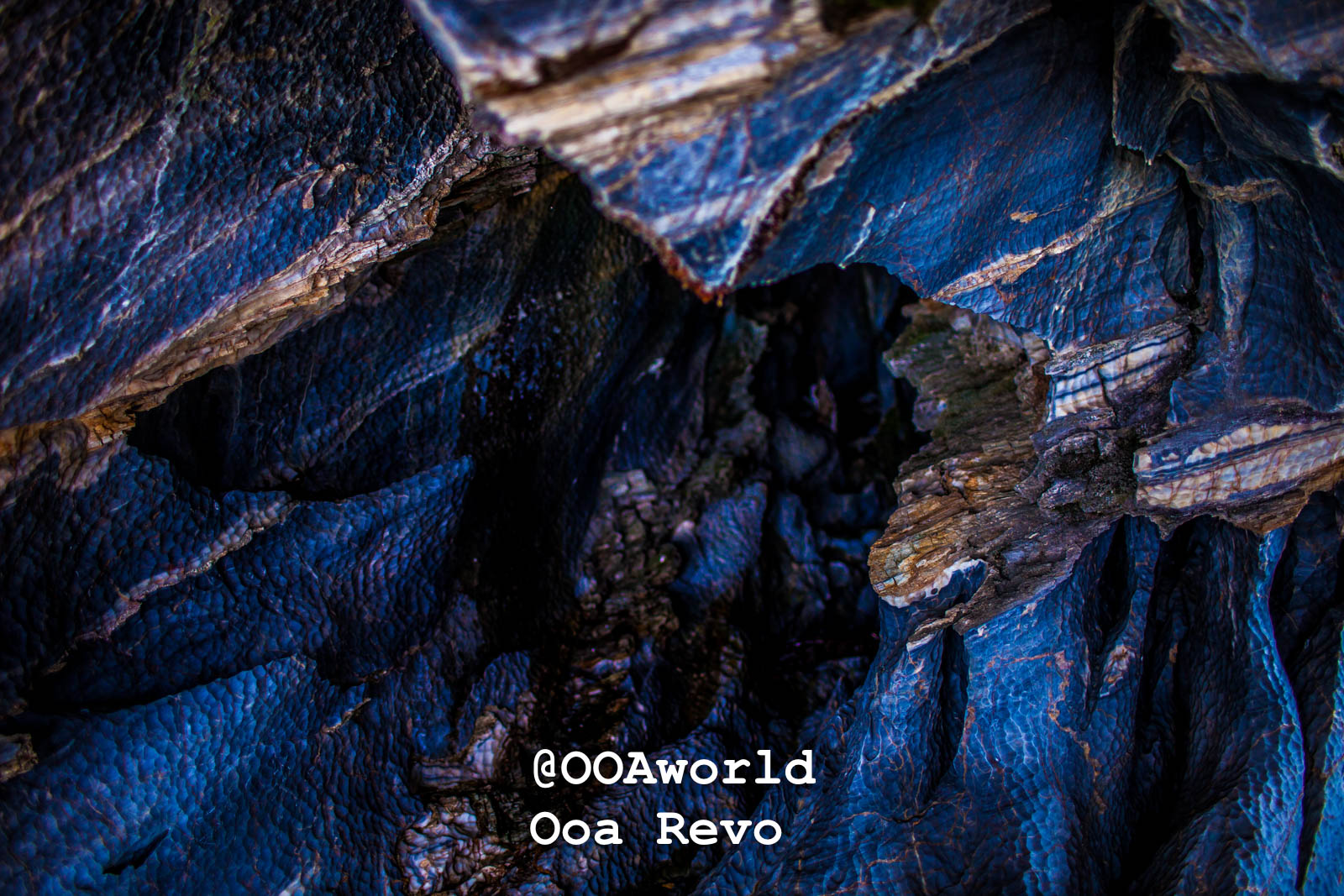 Puerto Rio Tranquilo Textures 2 Puerto Rio Tranquilo OOAworld abstract blue rock texture Photo OOAworld