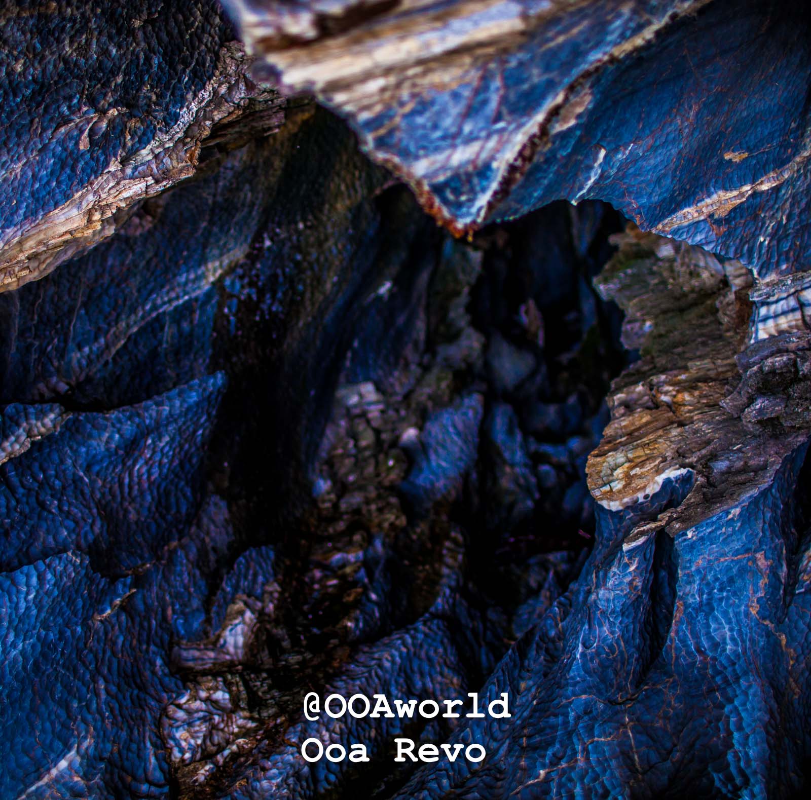 Puerto Rio Tranquilo Textures 2 Puerto Rio Tranquilo OOAworld abstract blue rock texture Photo OOAworld