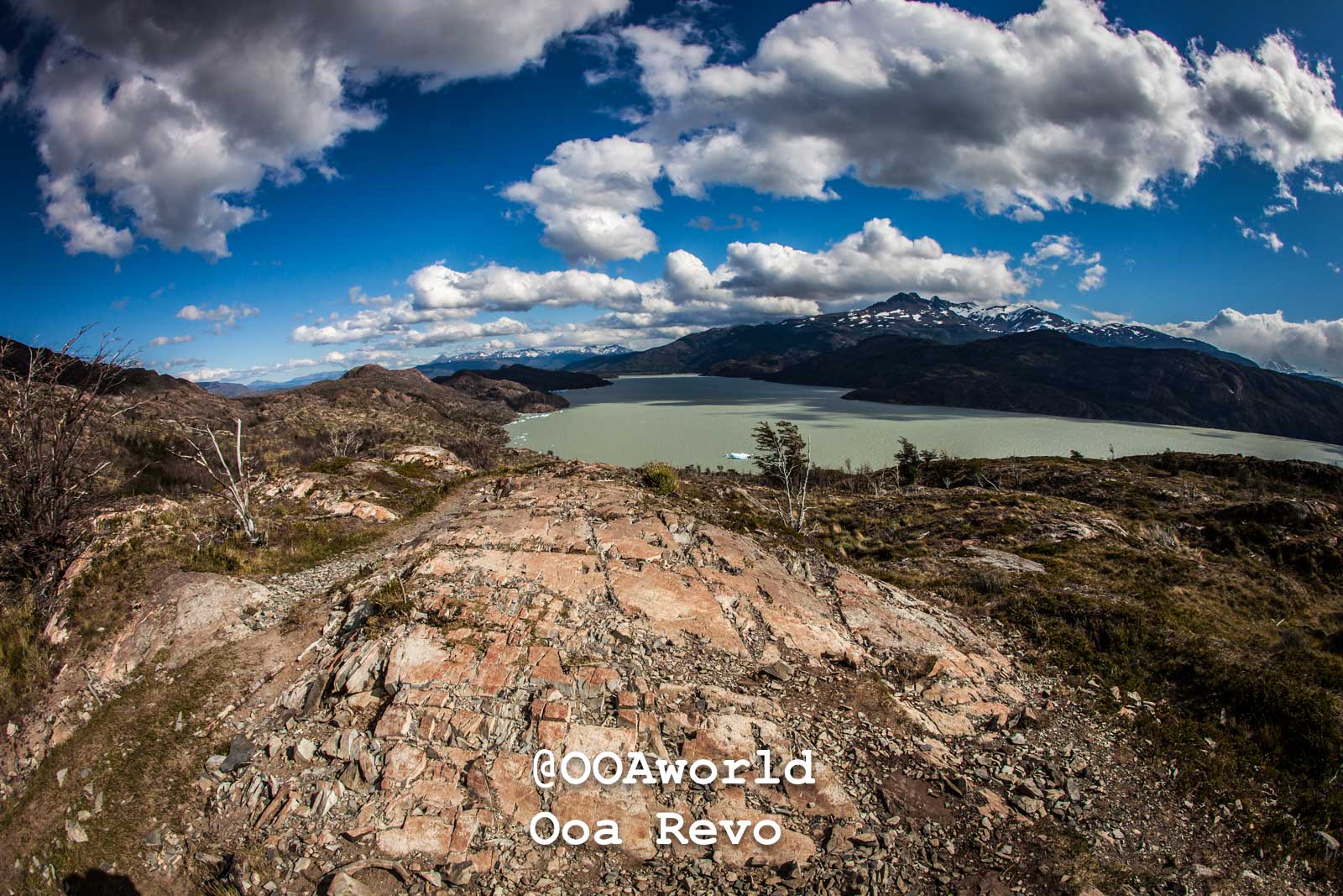 Torres Del Paine Day 1 Torres Del Paine Trek Patagonia landscape mountains lake sky Photo OOAworld