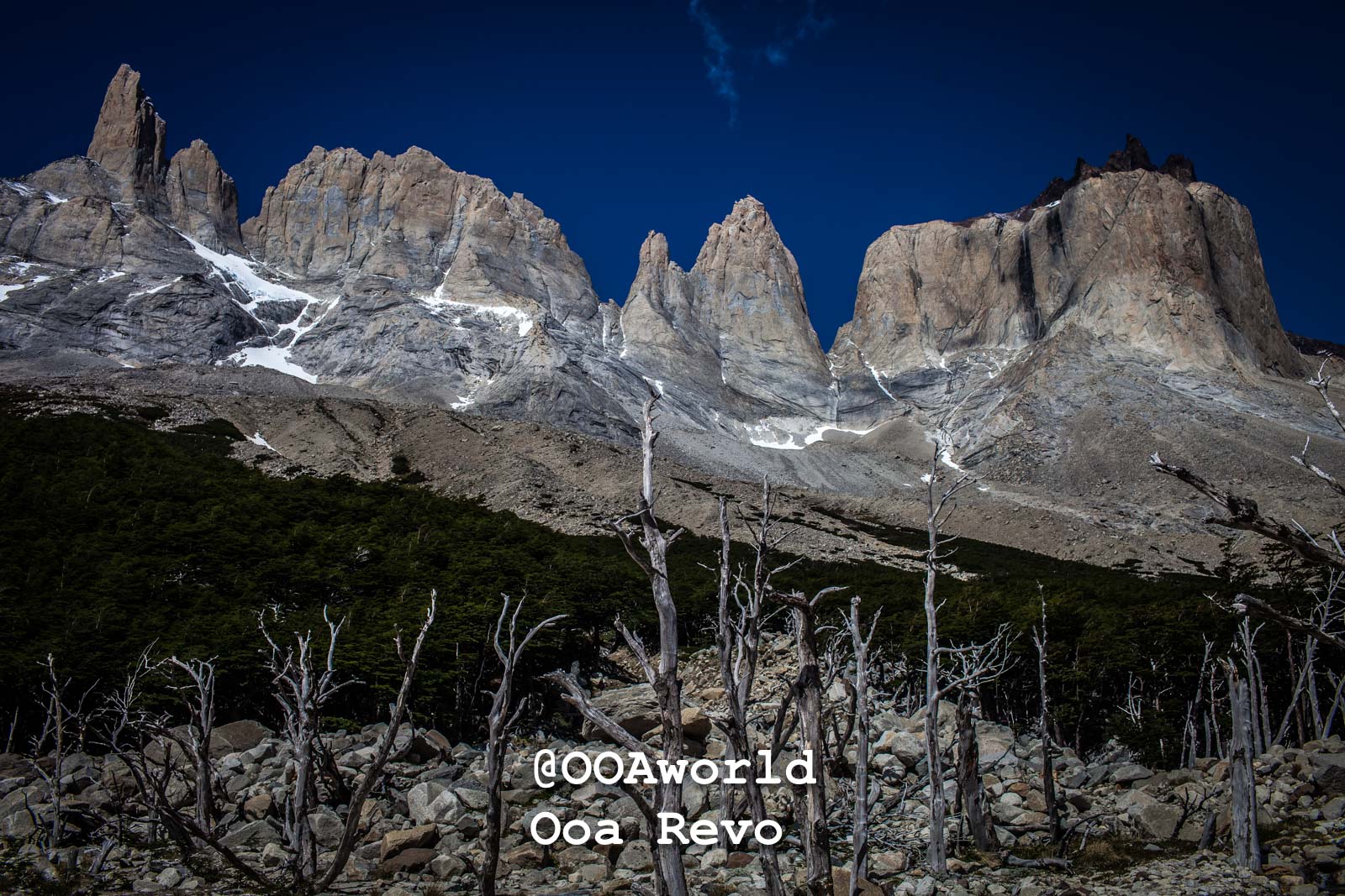 Day 2 Trek Torres Del Paine Day 2 Torres del Paine mountain landscape Patagonia Photo OOAworld