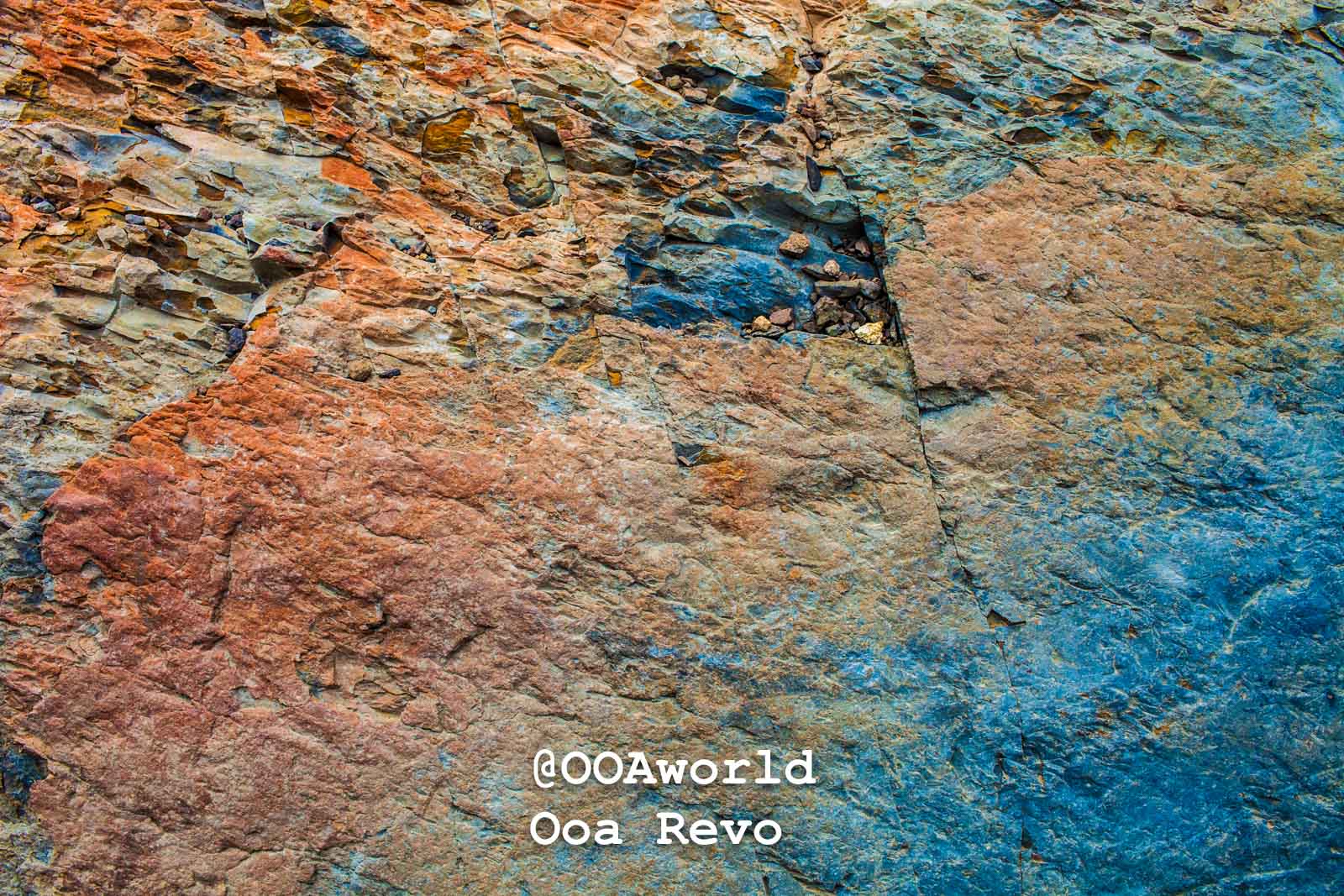 Torres Del Paine Day 3 Torres Del Paine Trek colorful rock texture abstract photography Photo OOAworld