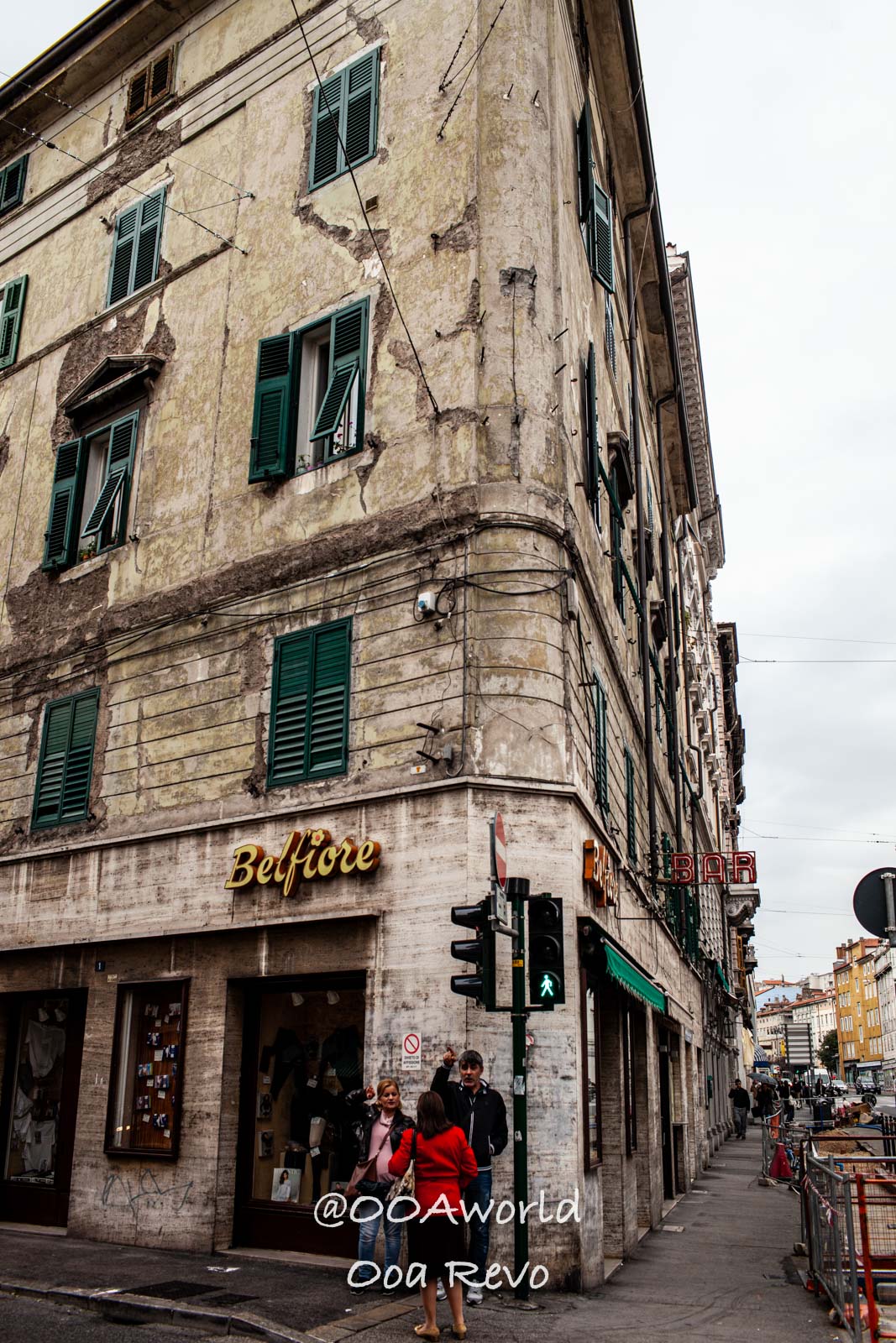 historic building street corner Italy Photo OOAworld