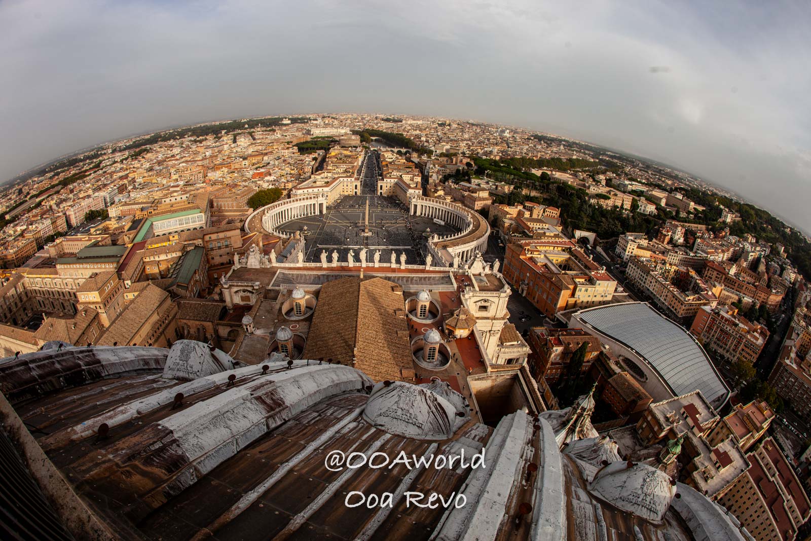 Vatican Italy aerial view of vatican city from st peters basilica Photo OOAworld