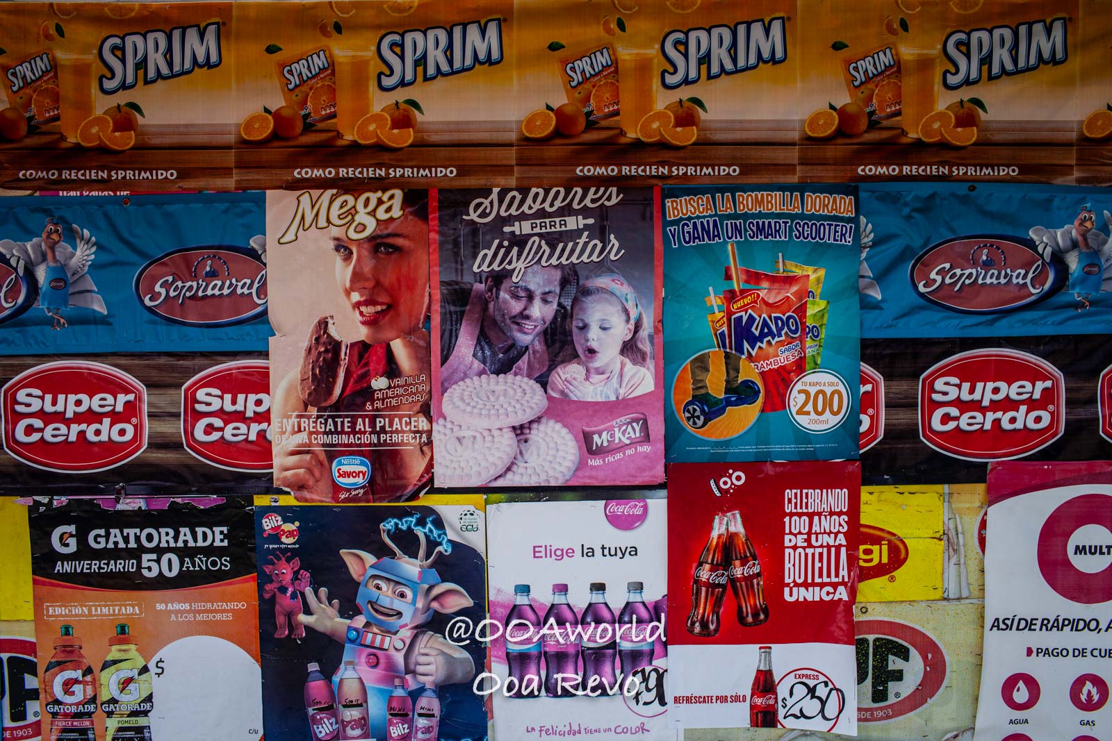 Castro Street Photography Chiloe Colorful Urban Street Posters Photo OOAworld