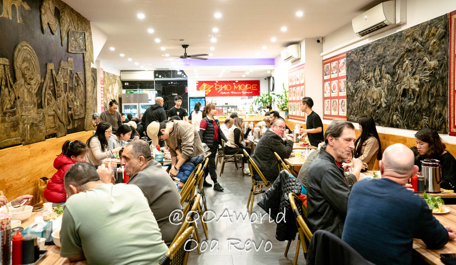 New Sydney Sydney bustling restaurant interior dining experience Photo OOAworld