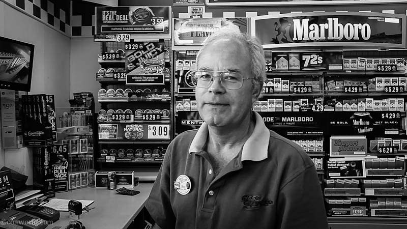 Bob, Orlando USA road trip photo portrait ooaworld