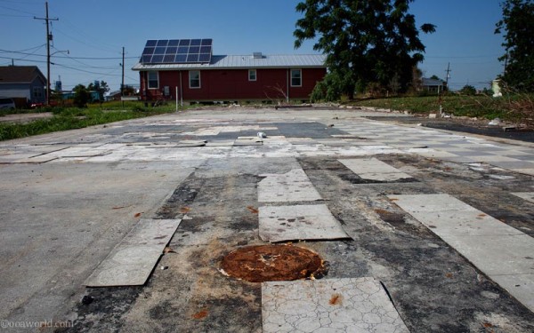 Photos New Orleans after Hurricane Katrina Empty lots