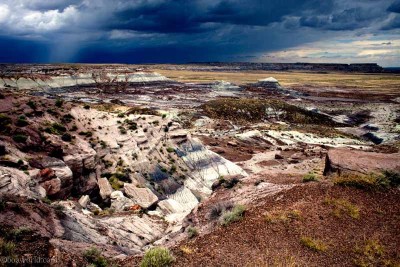 Photos Painted Desert Arizona skies after the storm