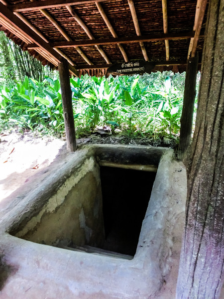 cu chi tunnels vietnam photo ooaworld Rolling Coconut