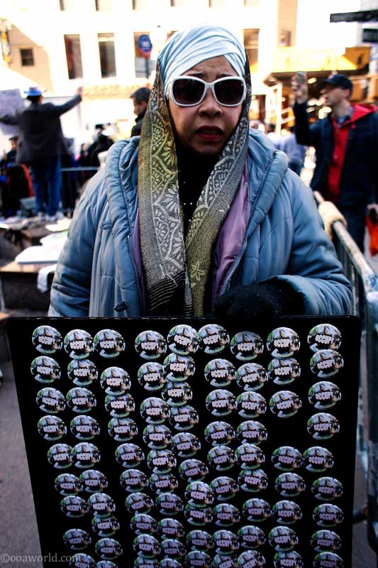 occupy nyc badgerette USA road trip photo ooaworld