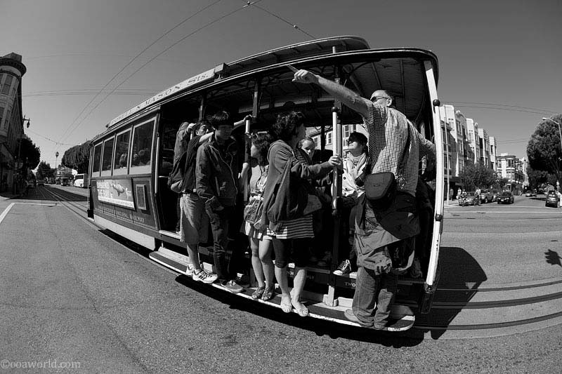 San Francisco California photos streetcar