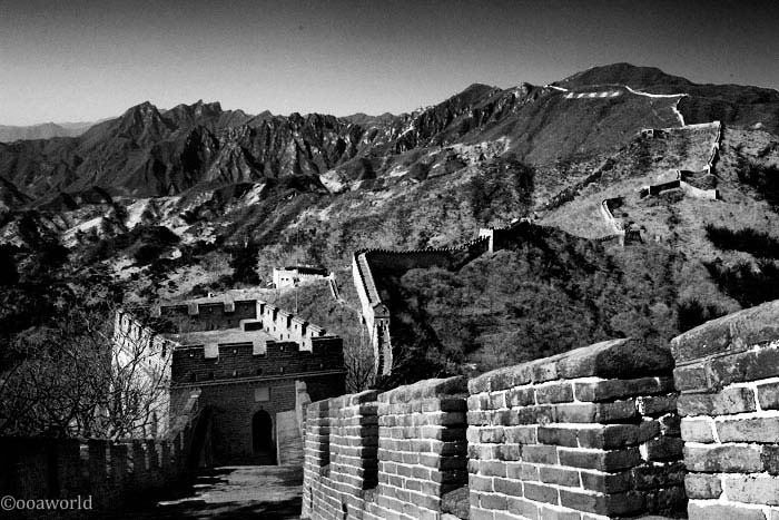 view of mutianyu great wall china photo ooaworld