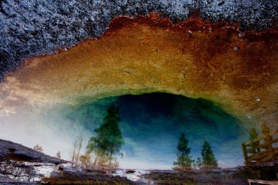 Yellowstone Park, spring