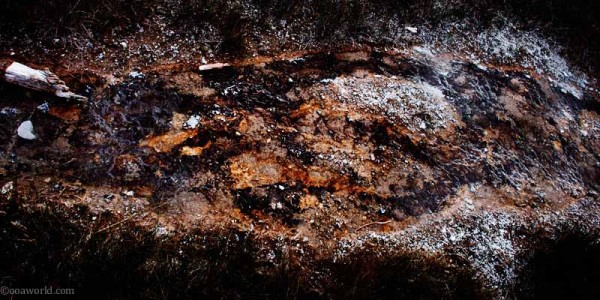 Texture, Yellowstone Park, Scatter