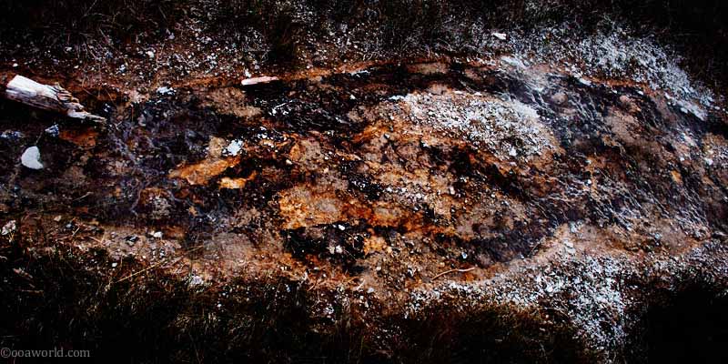 Texture, Yellowstone Park, Scatter